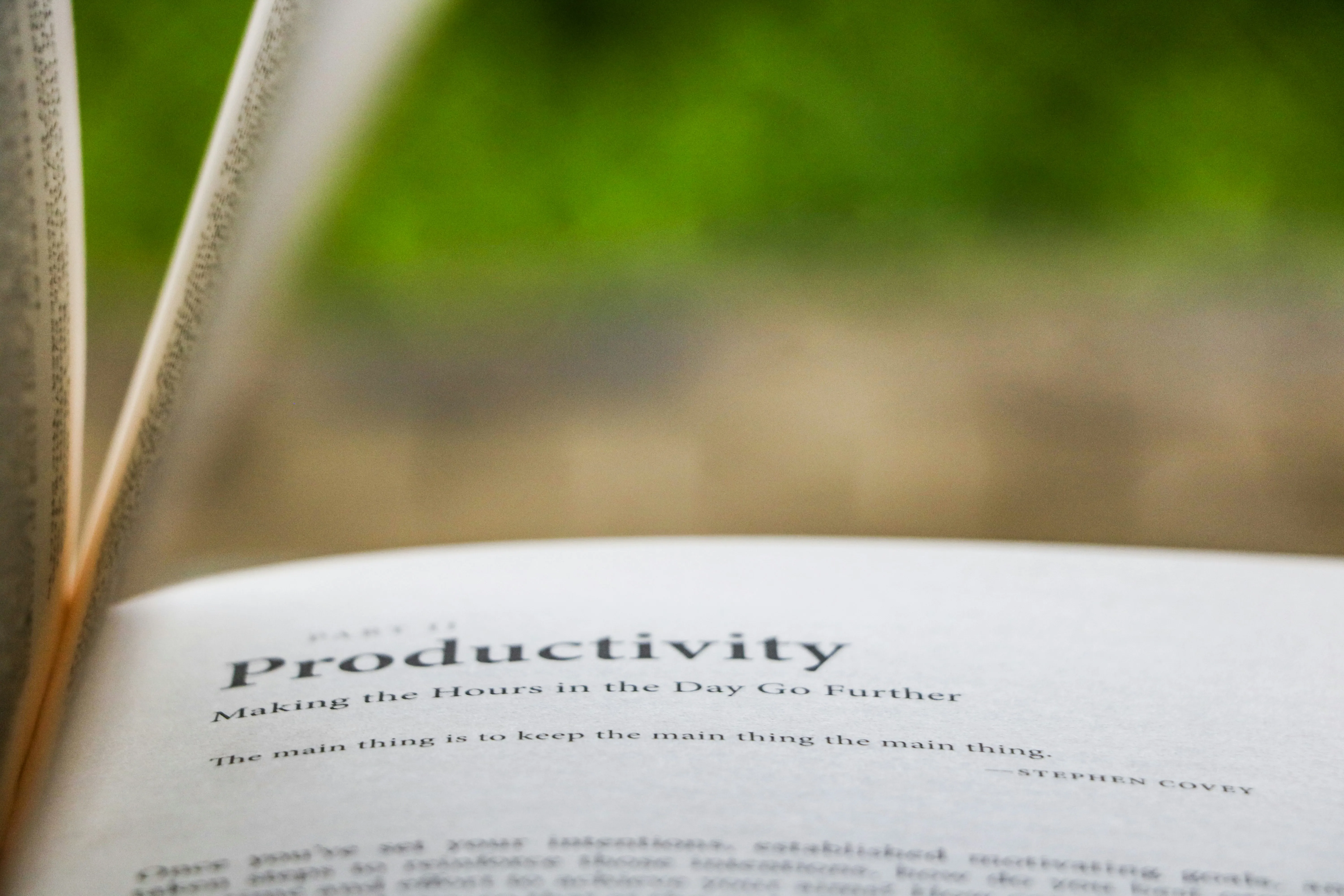 How to Improve Your Daily Productivity