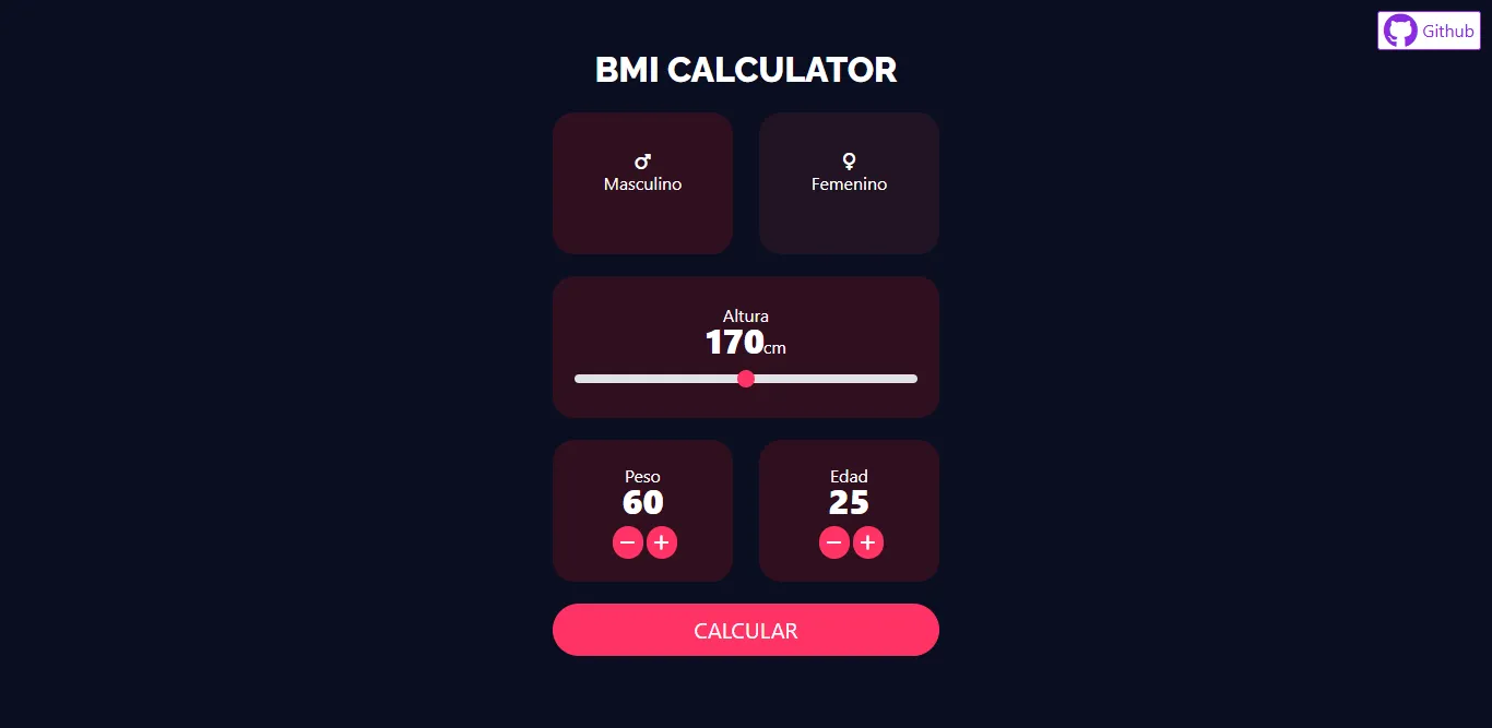 🍭 BMI Calculator NG